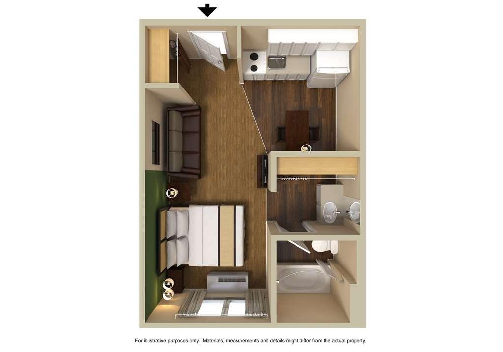 Extended Stay America Suites - Austin - Northwest Arboretum - The Domain Bilik gambar
